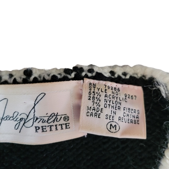 Joeclyn Smith Knitted Sweater Size Small, 80s Original Vintage Incredible Piece - Picture 2 of 5
